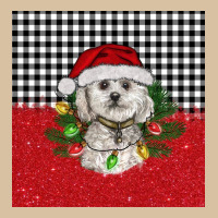 Christmas Bichon Frise Dog Heavyweight Hoodie | Teevron