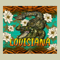 Louisiana Alligator Tumbler Heavy Core Tee | Teevron