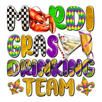 mardi gras drinking team with glasses olivia | Teevron