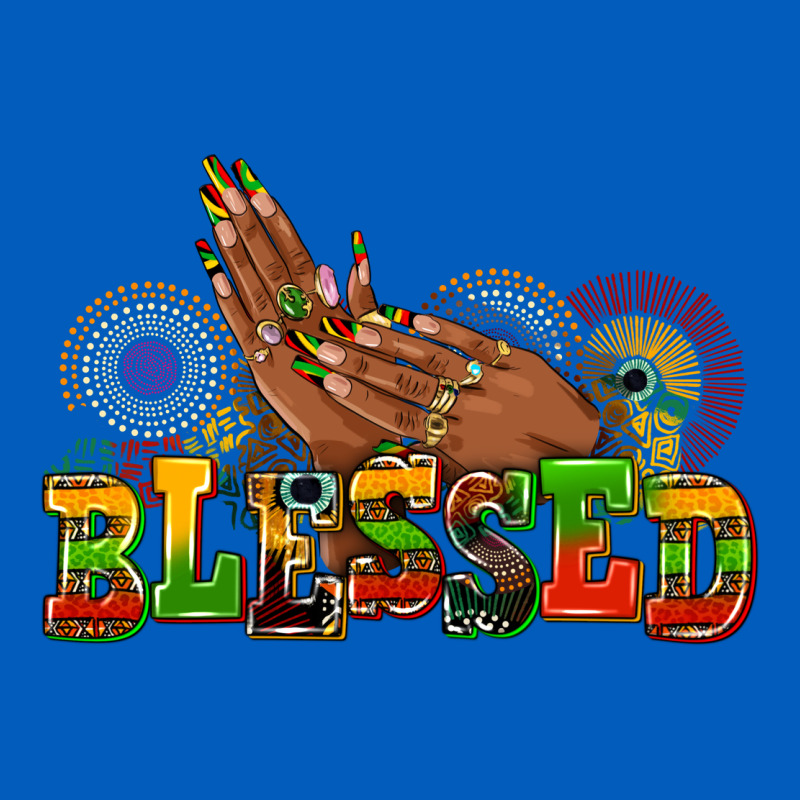 Blessed Afro Woman Hands Urban Hoodie by AdoDesignShop | Teevron