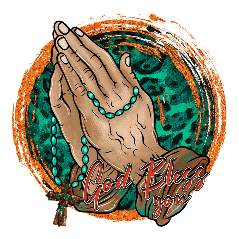 God Bless You Zipper Hoodie by RacoonDesign | Teevron