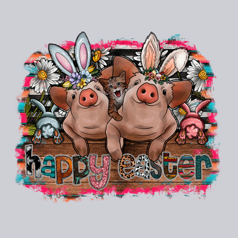 Happy Easter Heavyweight Sweatshirt by CowhideDigitalArt | Teevron