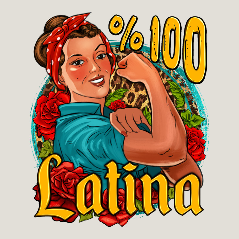 Hundred Percent Latina Strong Woman Heavy Core Tee by Jasminsmagicworld | Teevron