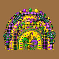 Mardi Gras Rainbow And Fleur De Lis Vintage Tee | Teevron