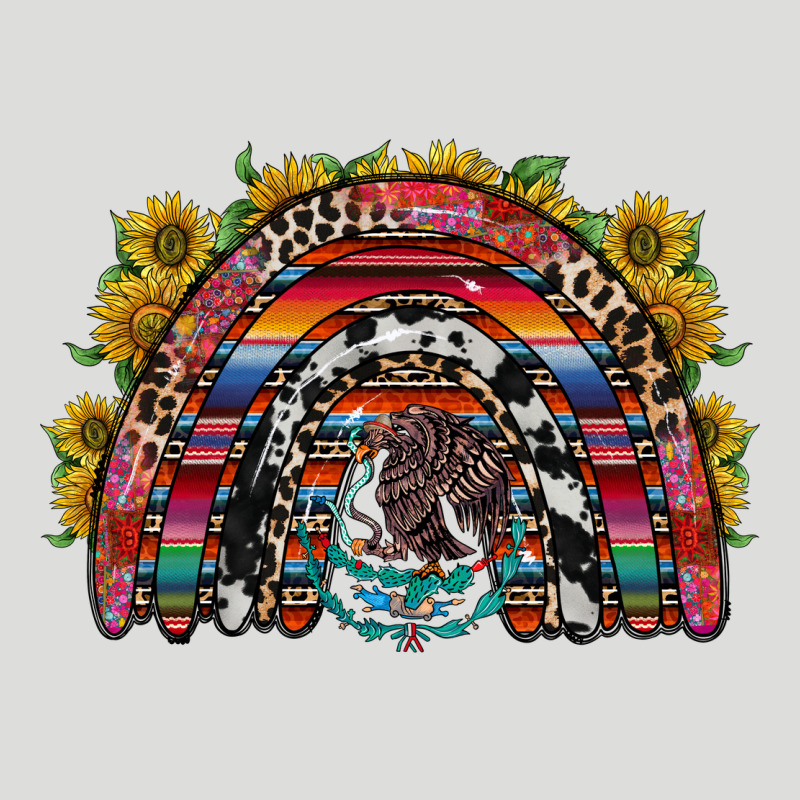 Mexican Rainbow Zipper Hoodie by RacoonDesign | Teevron