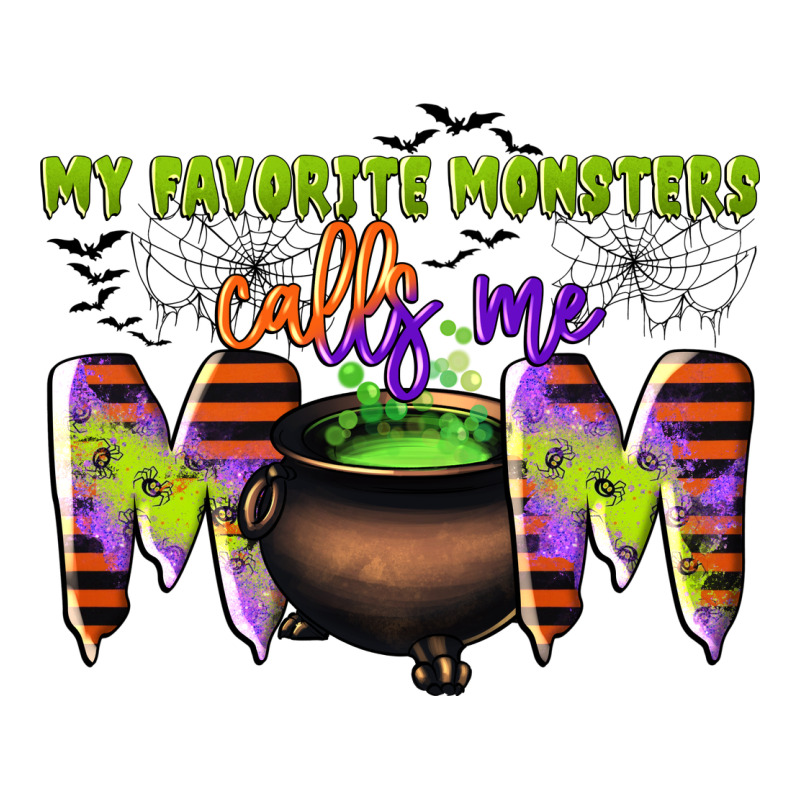 My Favorite Monsters Calls Me Mom Urban Heavy Tee by CowGirlArtShop | Teevron