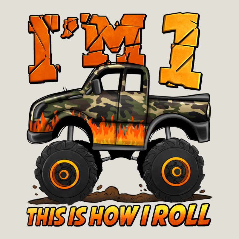 I'm One This Is How I Roll Monster Truck Birthday Heavy Core Tee by Jasminsmagicworld | Teevron