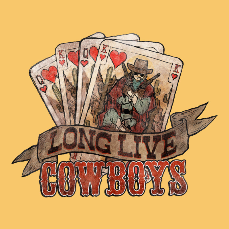 Long Live Cowboys Cards Vintage Hoodie by HowdyJamesFarm | Teevron