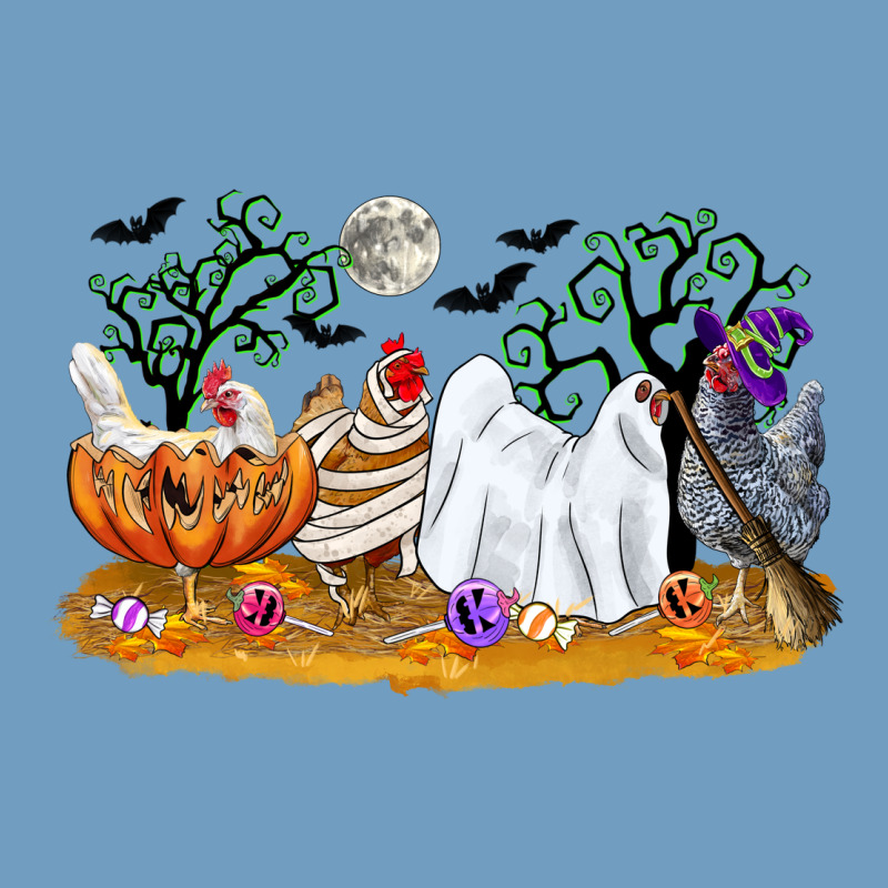 Halloween Chicken Urban Heavy Tee by CowGirlArtShop | Teevron
