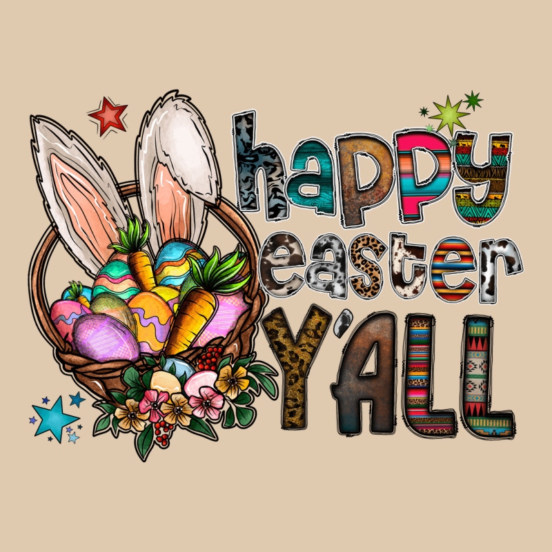 Happy Easter Y All Heavyweight Sweatshirt by CowhideDigitalArt | Teevron