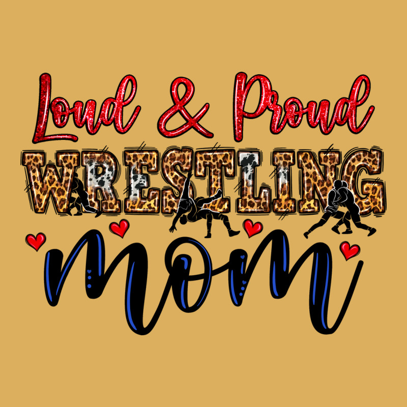 Loud And Proud Wrestling Mom Premium Hoodie by LillyAllenDesigns | Teevron