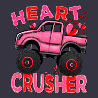 Heart Crusher Pink Monster Truck Valentine's Day Vintage Hoodie | Teevron