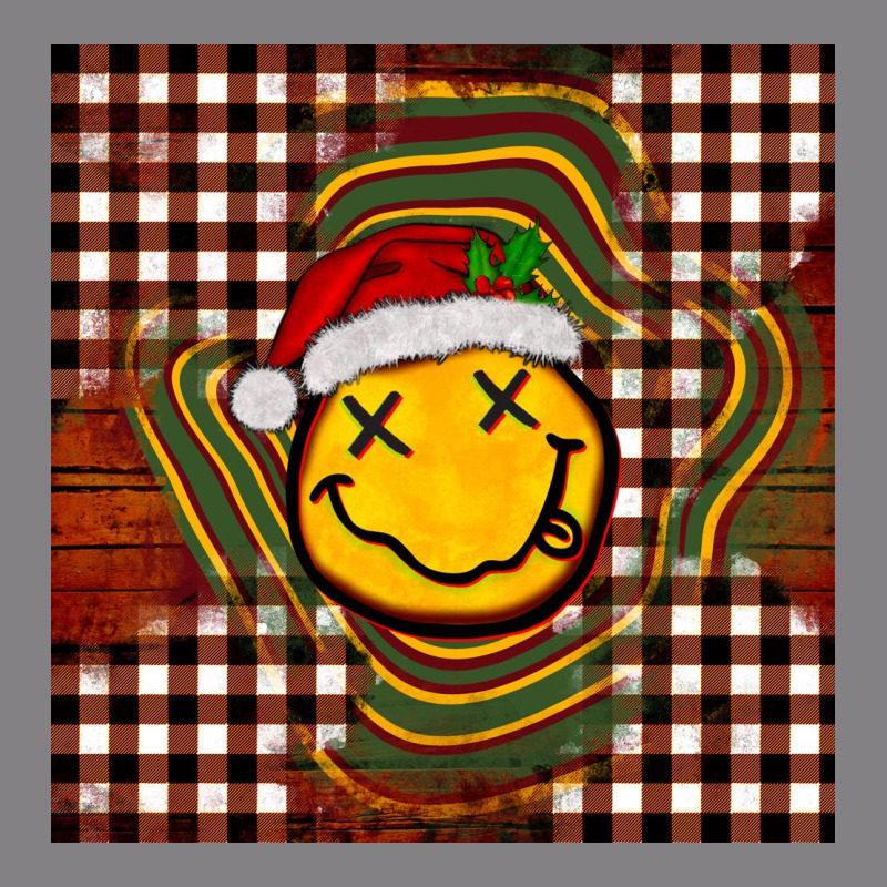 Christmas Smiley Face Heavyweight Hoodie by BarkalooDesign | Teevron