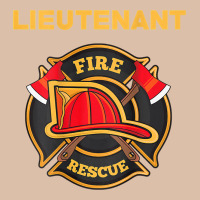 Fire Rescue Lieutenant Department  For Firefighters Urban Heavy Tee | Teevron
