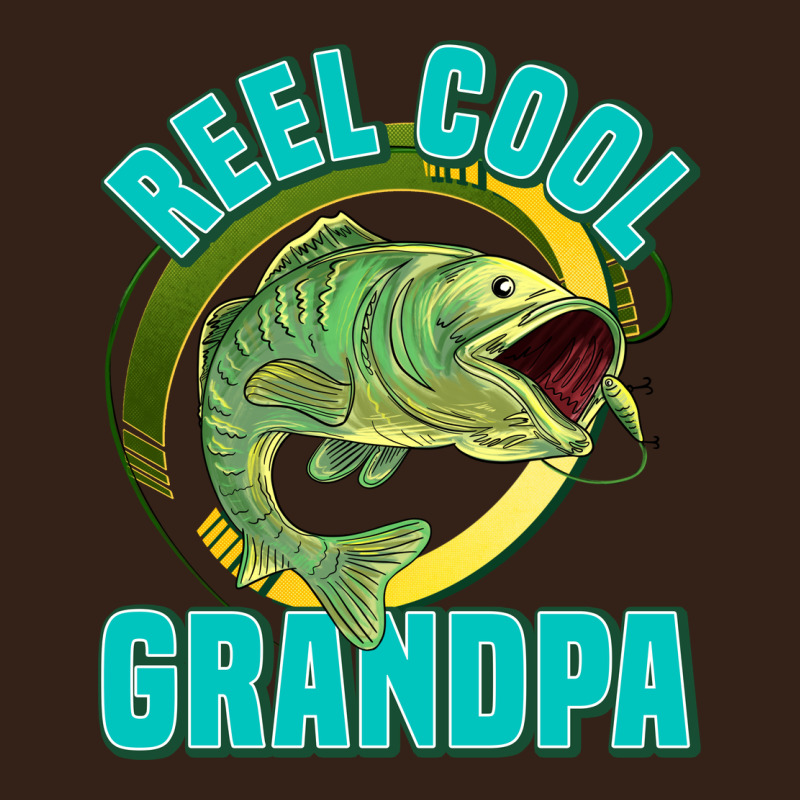 Reel Cool Grandpa Heavy Core Tee by Jasminsmagicworld | Teevron