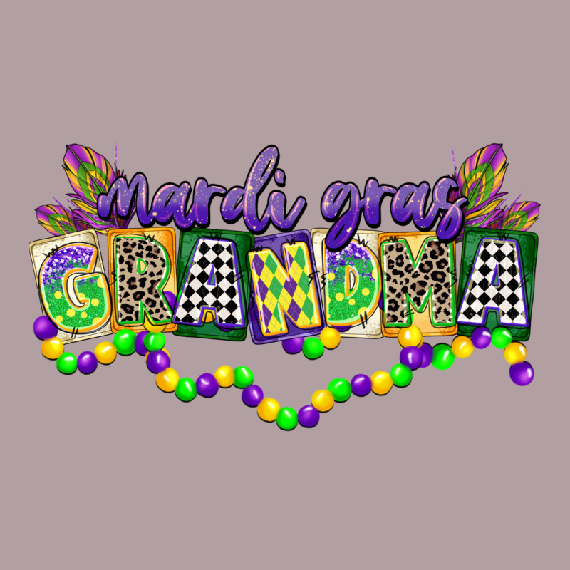 Mardi Gras Grandma Vintage Hoodie by CowGirlArtShop | Teevron