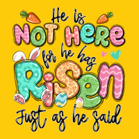 Easter He Is Not Here For He Has Risen Just As He Premium Hoodie | Teevron