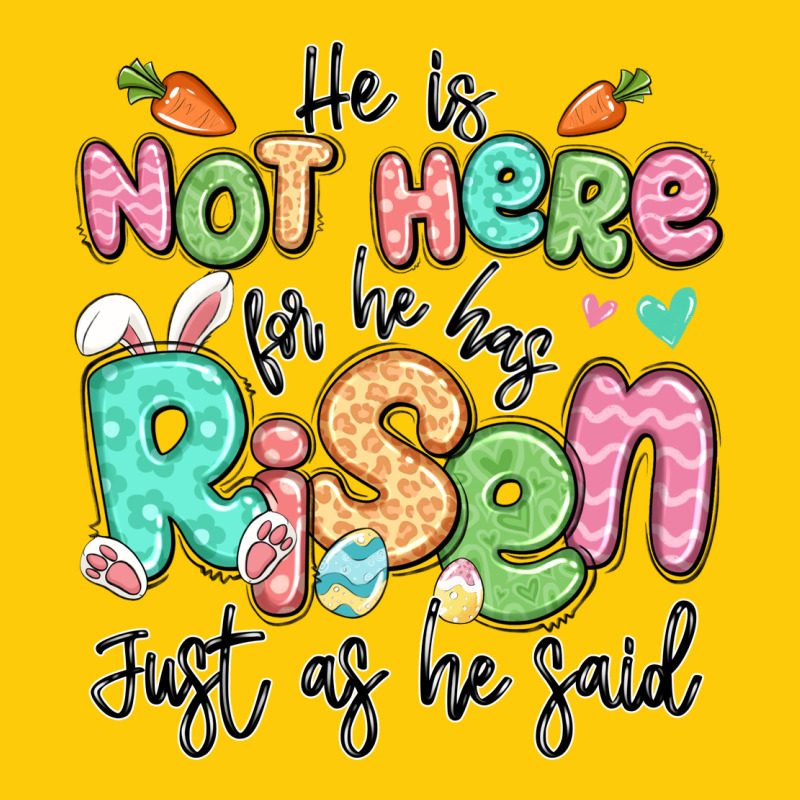 Easter He Is Not Here For He Has Risen Just As He Premium Hoodie by LillyAllenDesigns | Teevron
