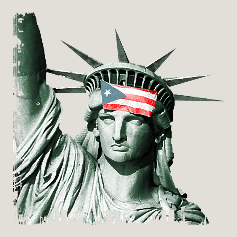 Puerto Rico Resiste Statue Of Liberty Puerto Rican Flag Heavy Core Tee by trangStudio | Teevron