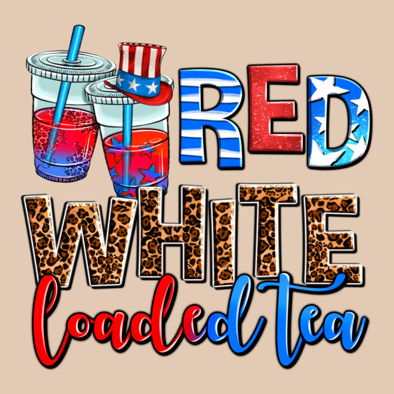 Red White Loaded Tea Urban Hoodie by AdoDesignShop | Teevron