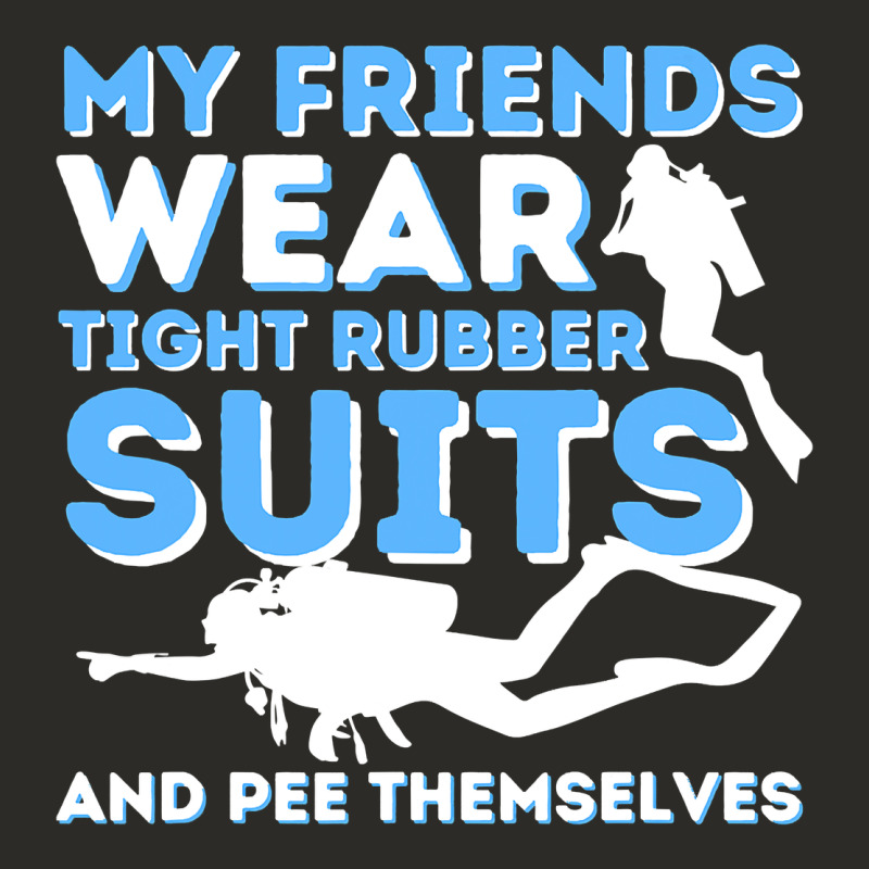 My Friends Wear Tight Rubber Suits  Scuba Diving & Diver Heavy Core Tee by trangStudio | Teevron