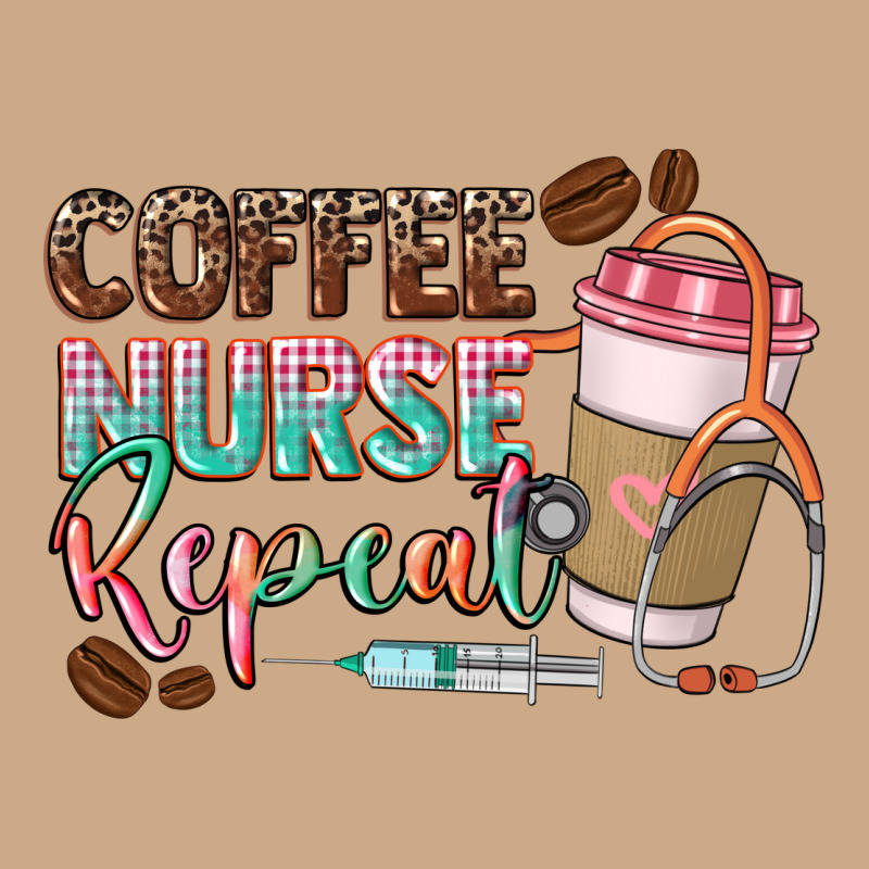 Coffee Nurse Repeat Vintage Hoodie by CowGirlArtShop | Teevron