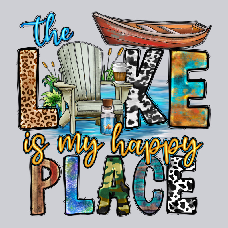 The Lakes My Happy Place Heavyweight Sweatshirt by CowhideDigitalArt | Teevron