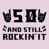 50 Birthday Rock Ladies Tee | Teevron