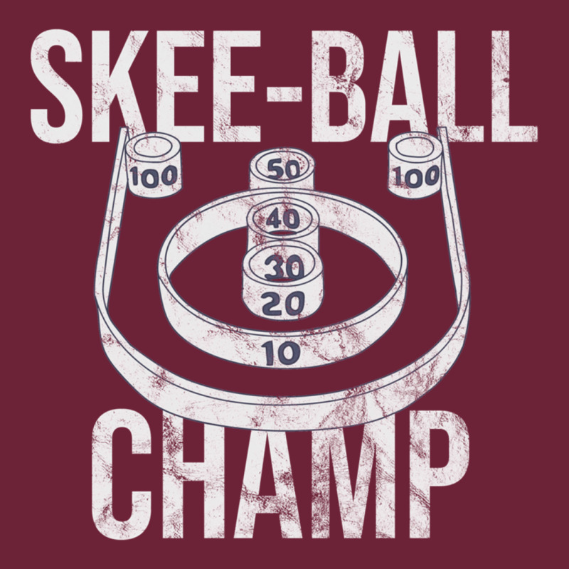 Distressed Skeeball - Skee-ball Champ - Traveling Carnival Long Sleeve Tee by trangStudio | Teevron