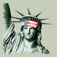 Puerto Rico Resiste Statue Of Liberty Puerto Rican Flag Long Sleeve Tee | Teevron