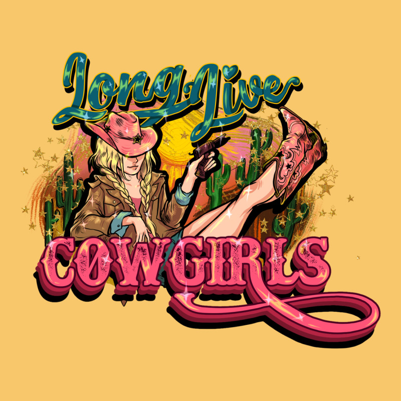 Long Life Cowgirls Vintage Hoodie by HowdyJamesFarm | Teevron
