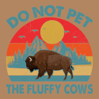 Do Not Pet The Fluffy Cows Vintage Long Sleeve Tee | Teevron
