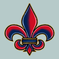 Louisiana Fleur De Lis Heavy Core Tee | Teevron