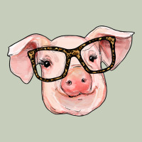 Pig With Glasses Ladies Tee | Teevron
