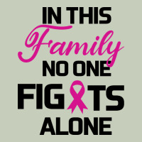 In This Family No One Fights Alone Ladies Tee | Teevron
