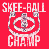Distressed Skeeball - Skee-ball Champ - Traveling Carnival Zipper Hoodie | Teevron