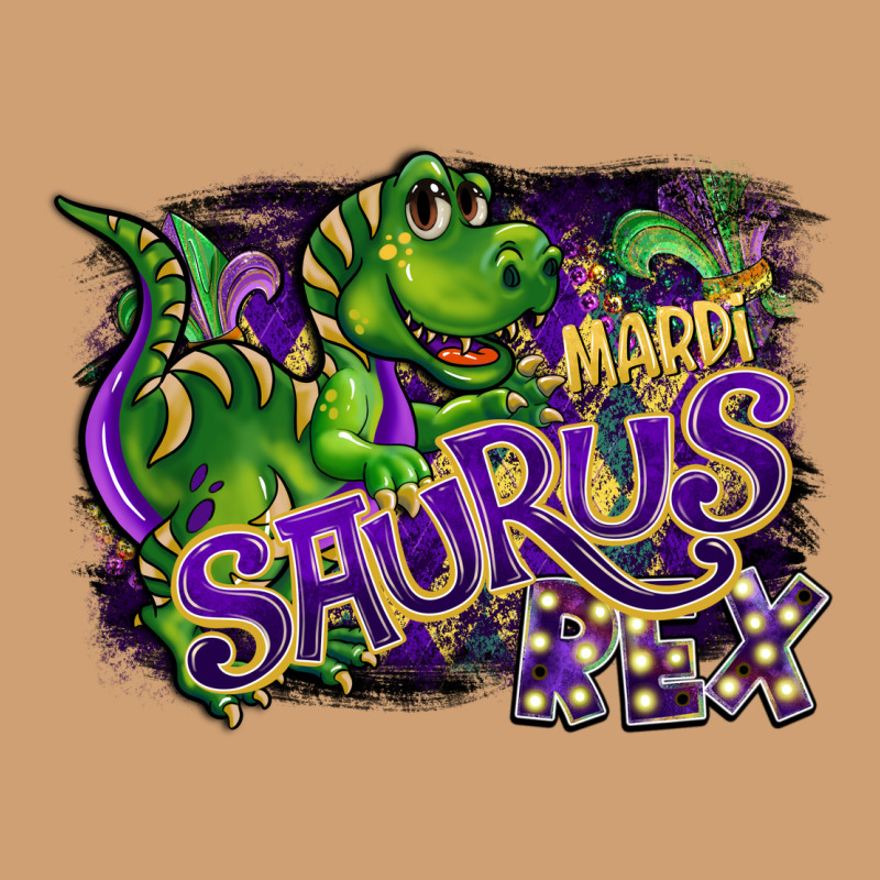 Mardi Saurus Rex Vintage Tee by CowGirlArtShop | Teevron