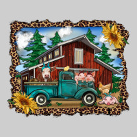 Western Barn With Farm Animals Premium Tee | Teevron
