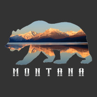 Montana Bear with Glacier National Park Lake Image Souvenir | Teevron
