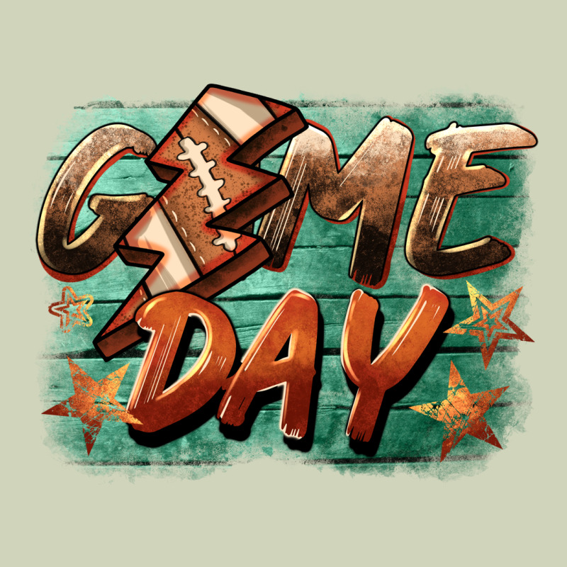 Game Day  Lightning Football Heavyweight Hoodie by BarkalooDesign | Teevron
