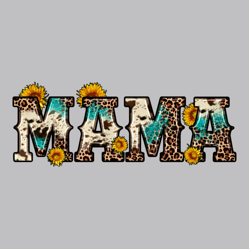 Mama Sunflower Leopard Long Sleeve Tee by OliviaCreatesArt | Teevron