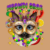 Meowdi Gras Mardi Gras Cat Vintage Tee | Teevron