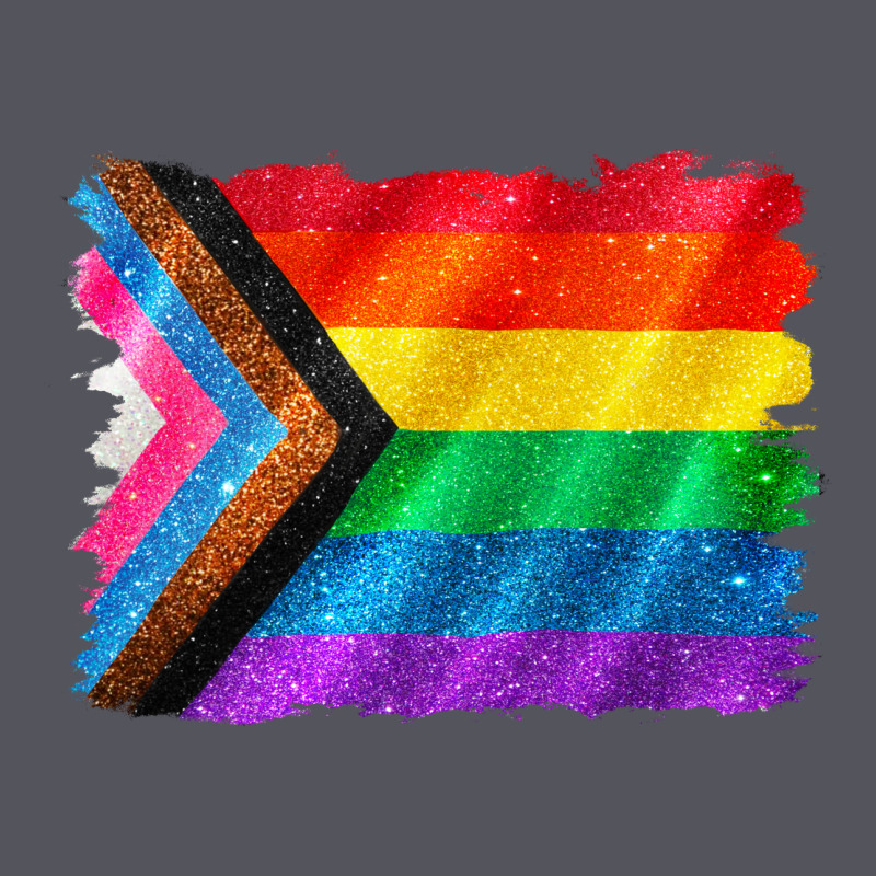 Pride Flag Background Vintage Hoodie by CowGirlArtShop | Teevron