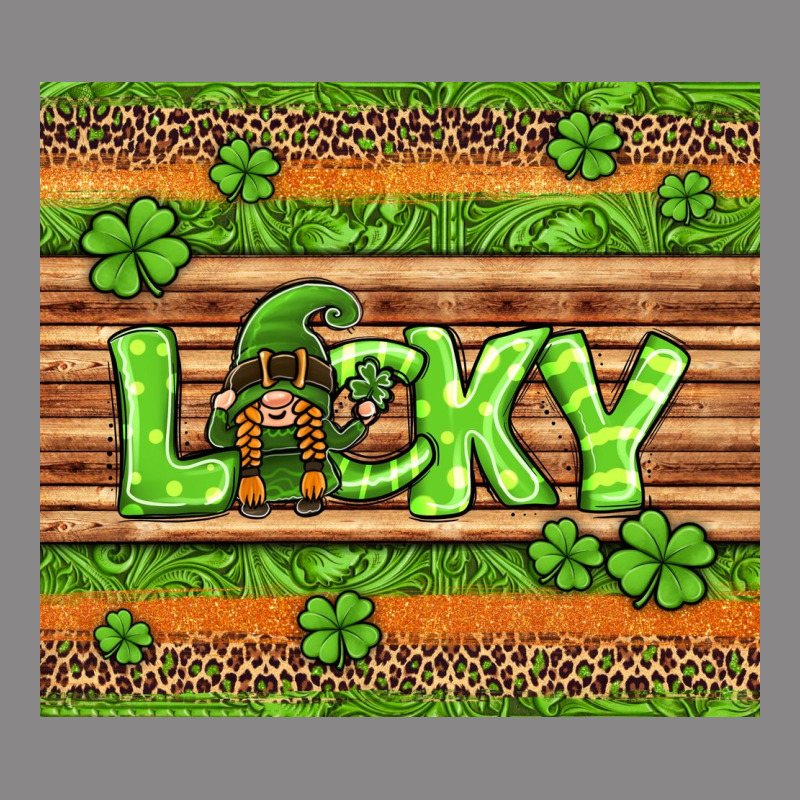 St Patricks Lucky Gnome Vintage Tee by Jasminsmagicworld | Teevron