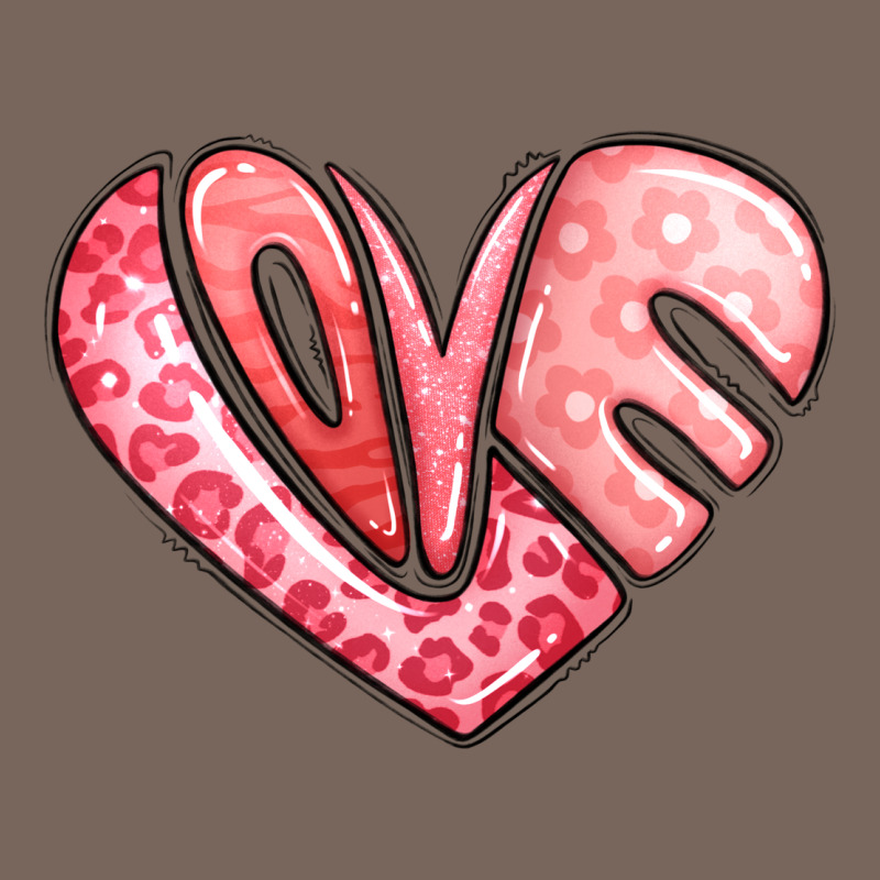 Heart Shaped Love Valentine's Day Premium Hoodie by LillyAllenDesigns | Teevron