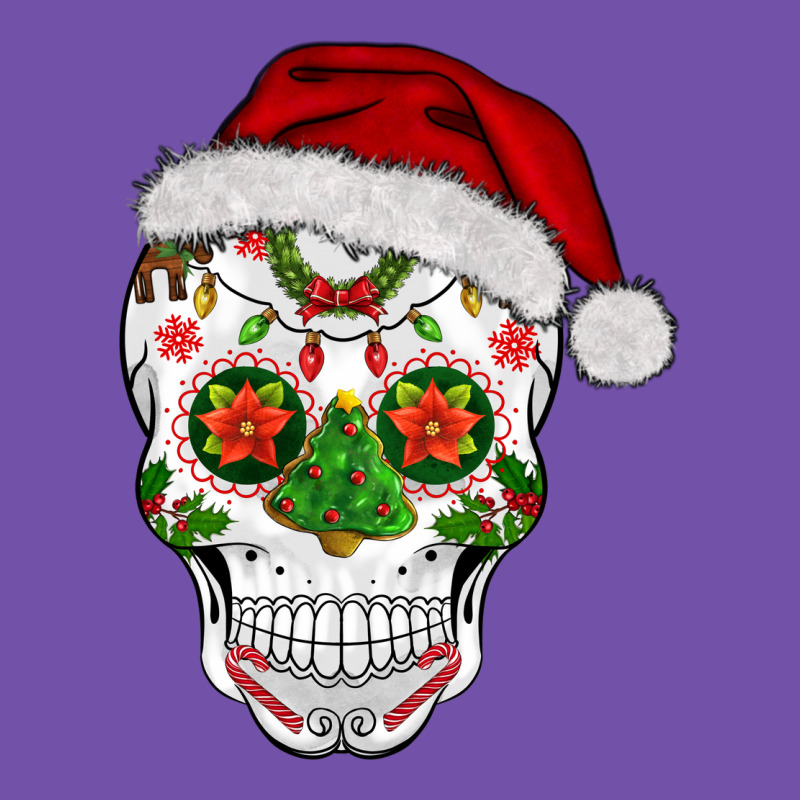 Sugar Skull  Christmas Premium Sweatshirt by BarkalooDesign | Teevron