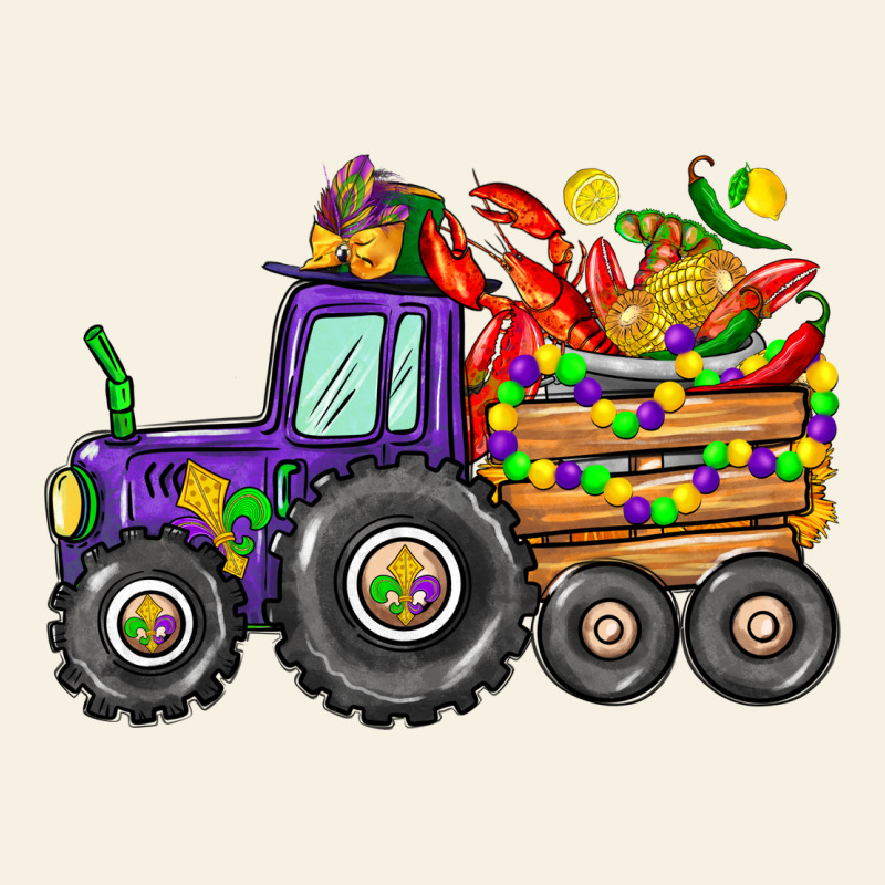 Mardi Gras Tractor Vintage Tee by CowGirlArtShop | Teevron