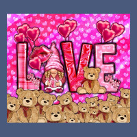 Love Gnome With Bear Tumbler Valentine's Day Vintage Hoodie | Teevron