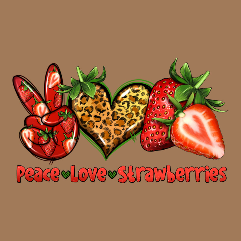 Peace Love Strawberries Classic Tee by Jasminsmagicworld | Teevron