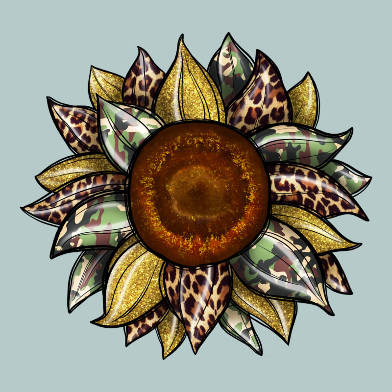 Sunflower Camouflage And Leopard 2 Heavy Core Tee by JahusDesignShop | Teevron